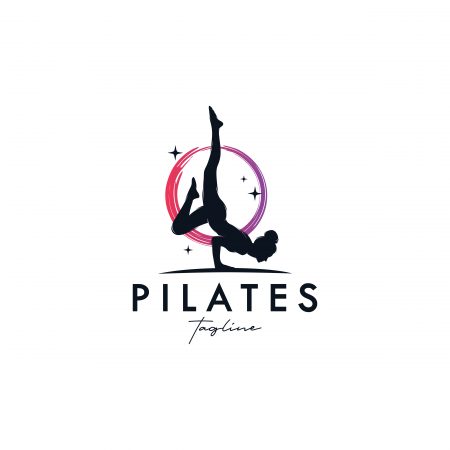 Pilates Yoga Logo Identity design
